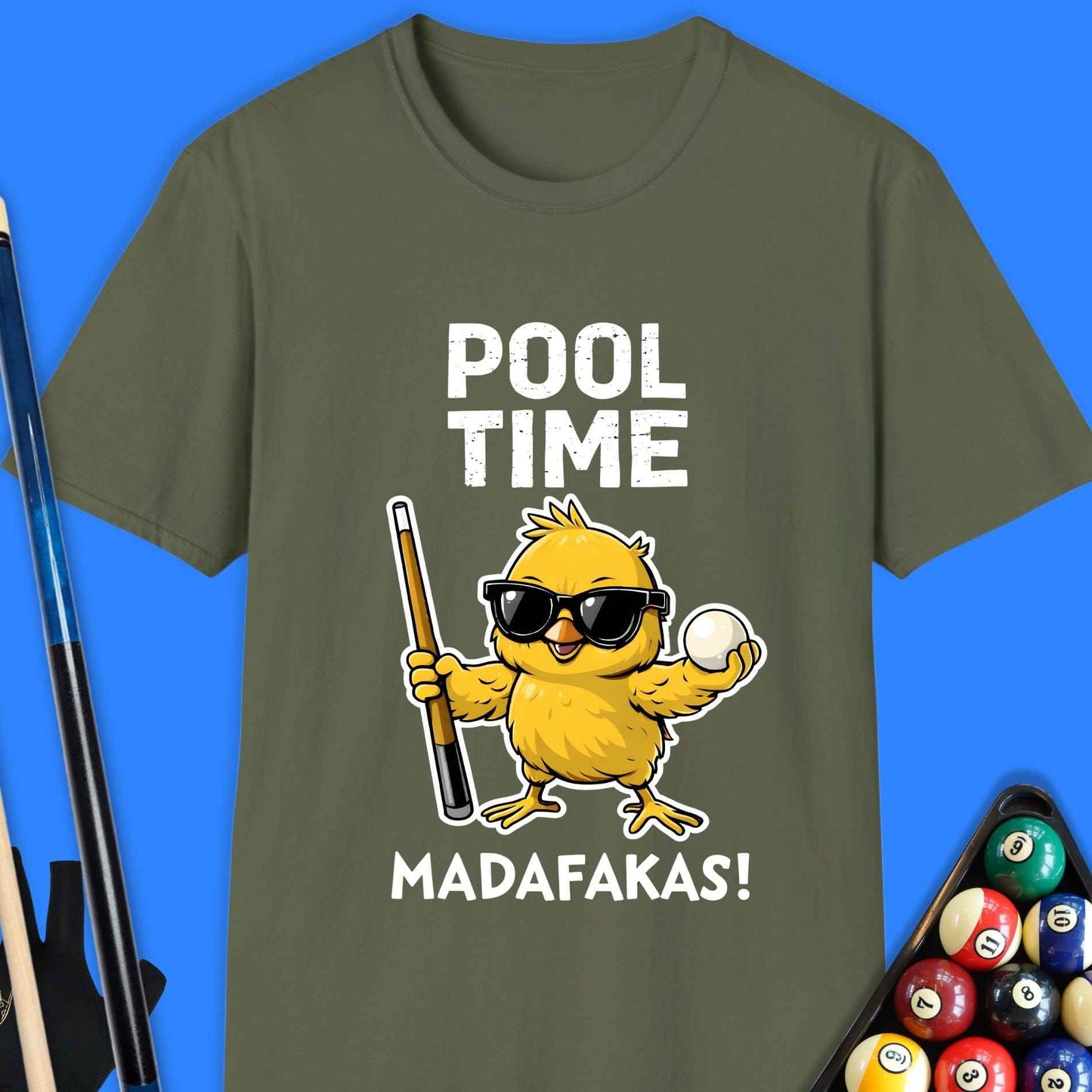 Pool Time Chick T-Shirt