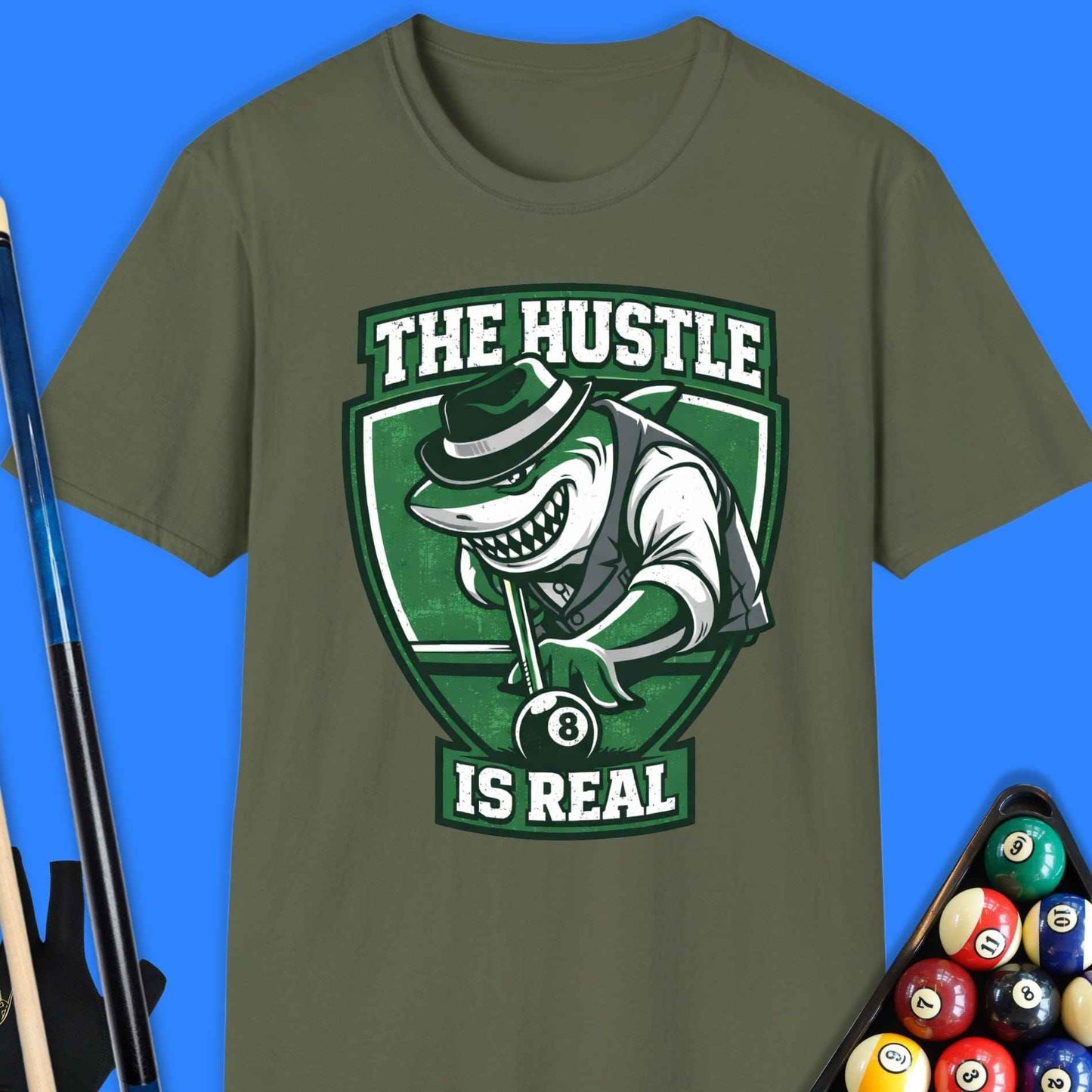 The Hustle Is Real Pool T-Shirt