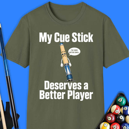 My Cue Stick Pool T-Shirt
