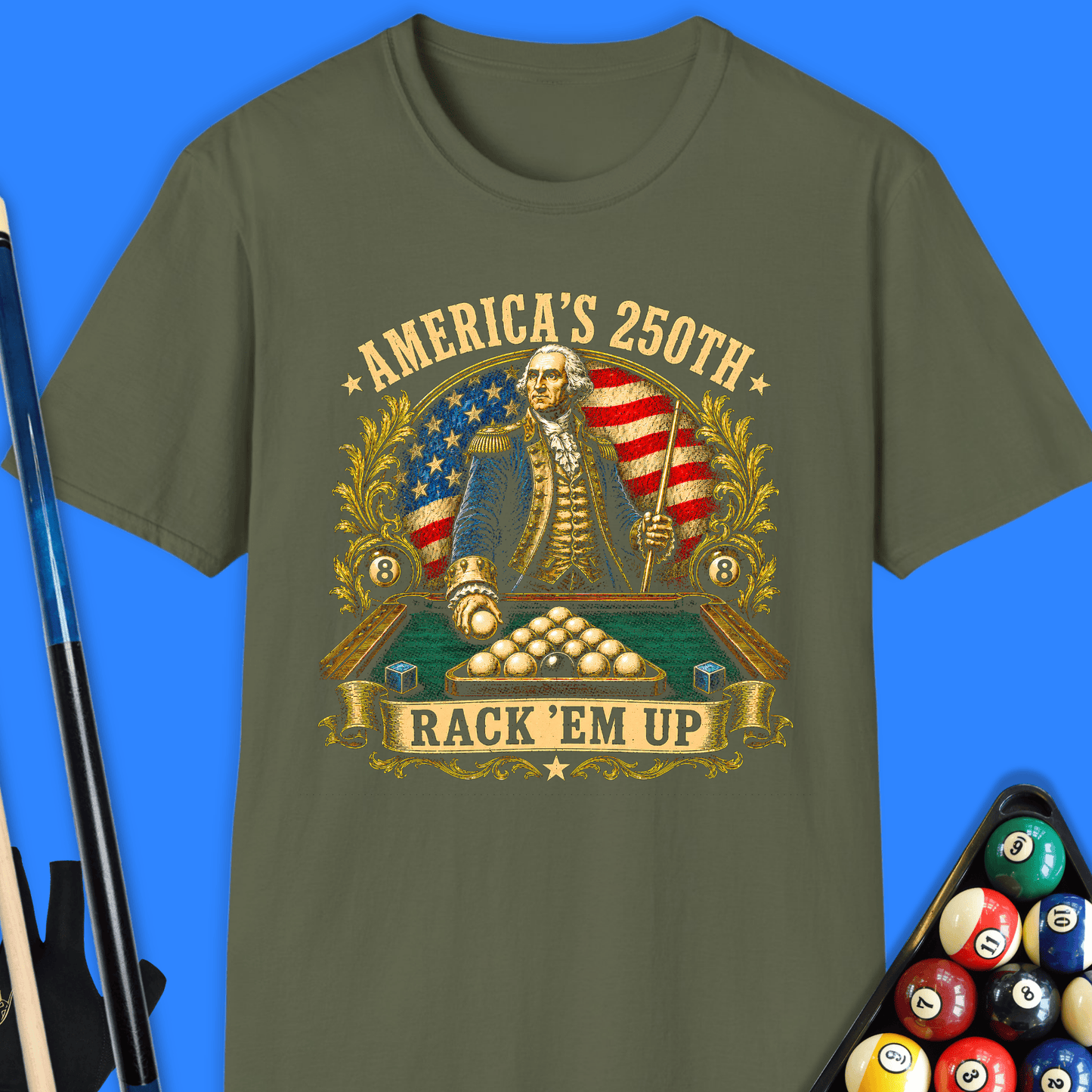America's 250 Pool T-Shirt