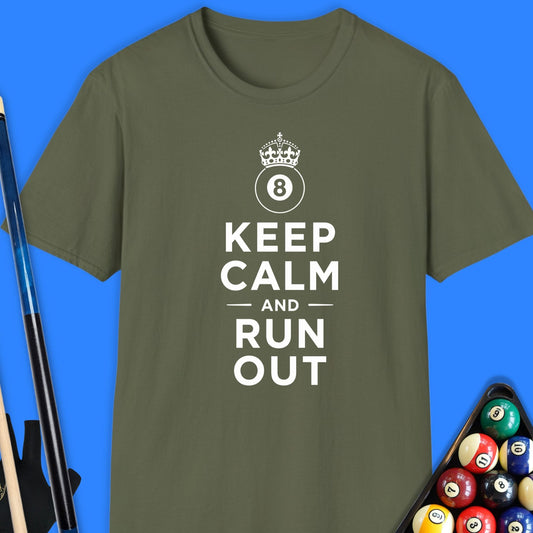 Keep Calm & Run Out Pool T-Shirt