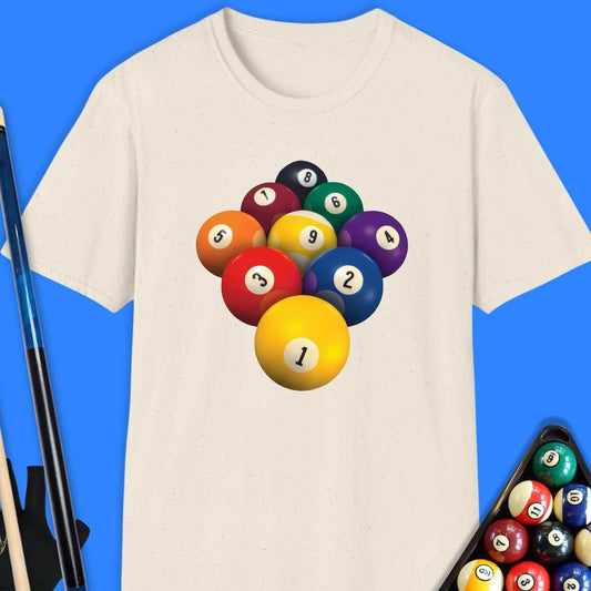 Classic Rack Pool T-Shirt - Rack & Roll 
