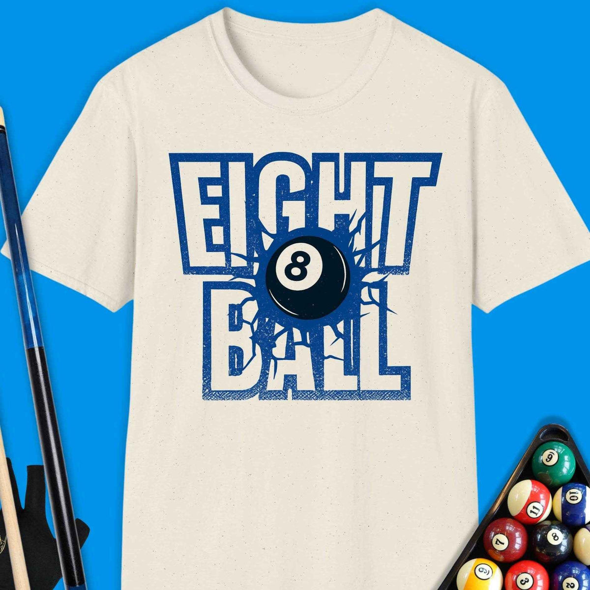 Eight Ball Pool T-Shirt - Rack & Roll 
