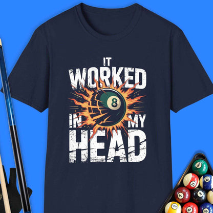 It Worked In My Head Pool T-Shirt - Rack & Roll 