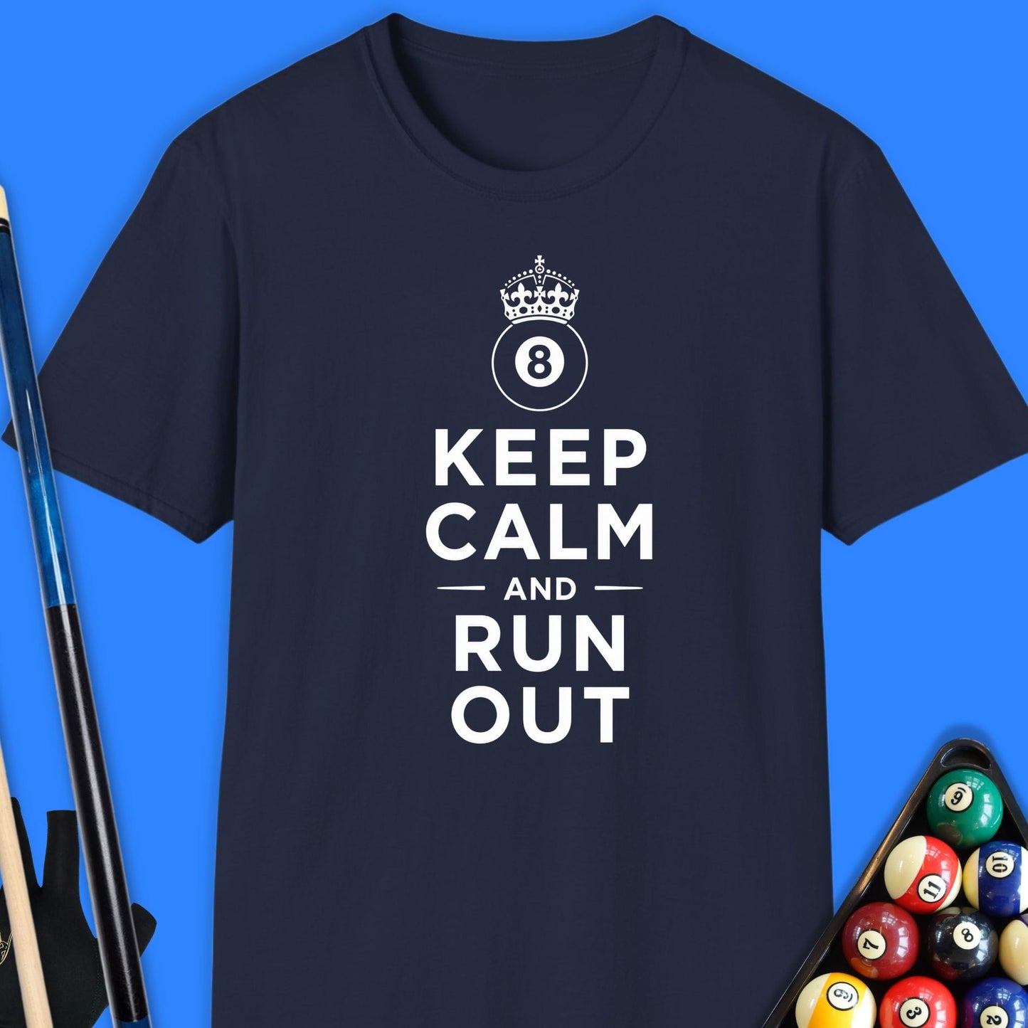 Keep Calm & Run Out Pool T-Shirt