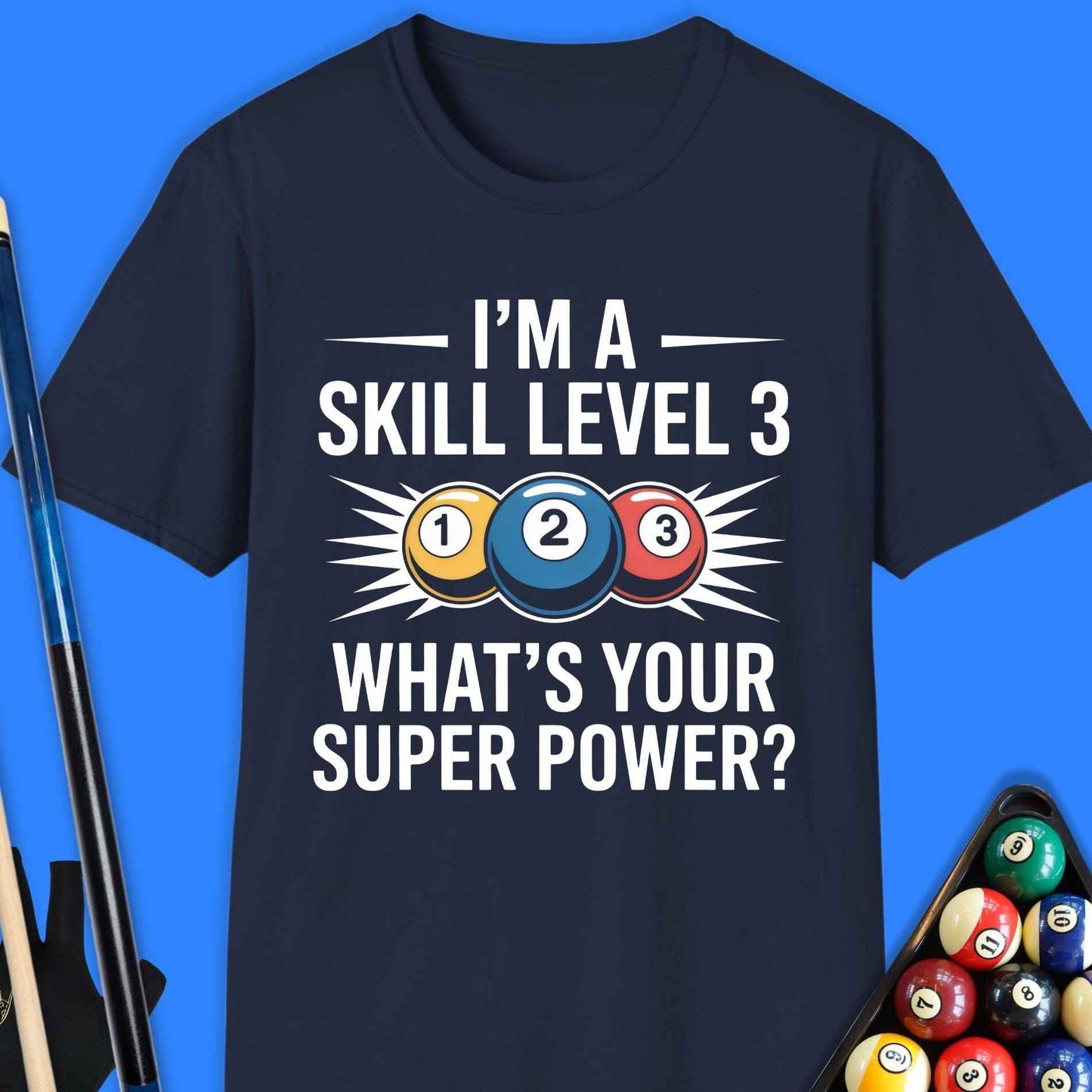 Skill Level 3 Pool T-Shirt
