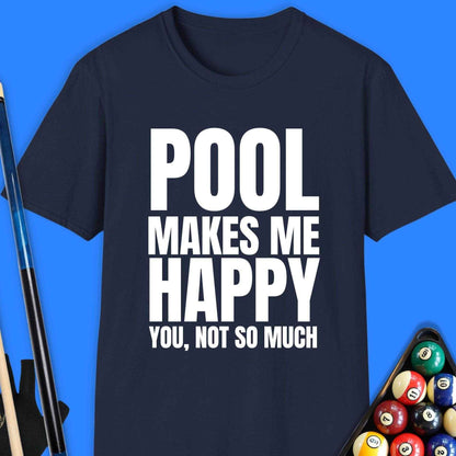 Pool Makes Me Happy T-Shirt - Rack & Roll 