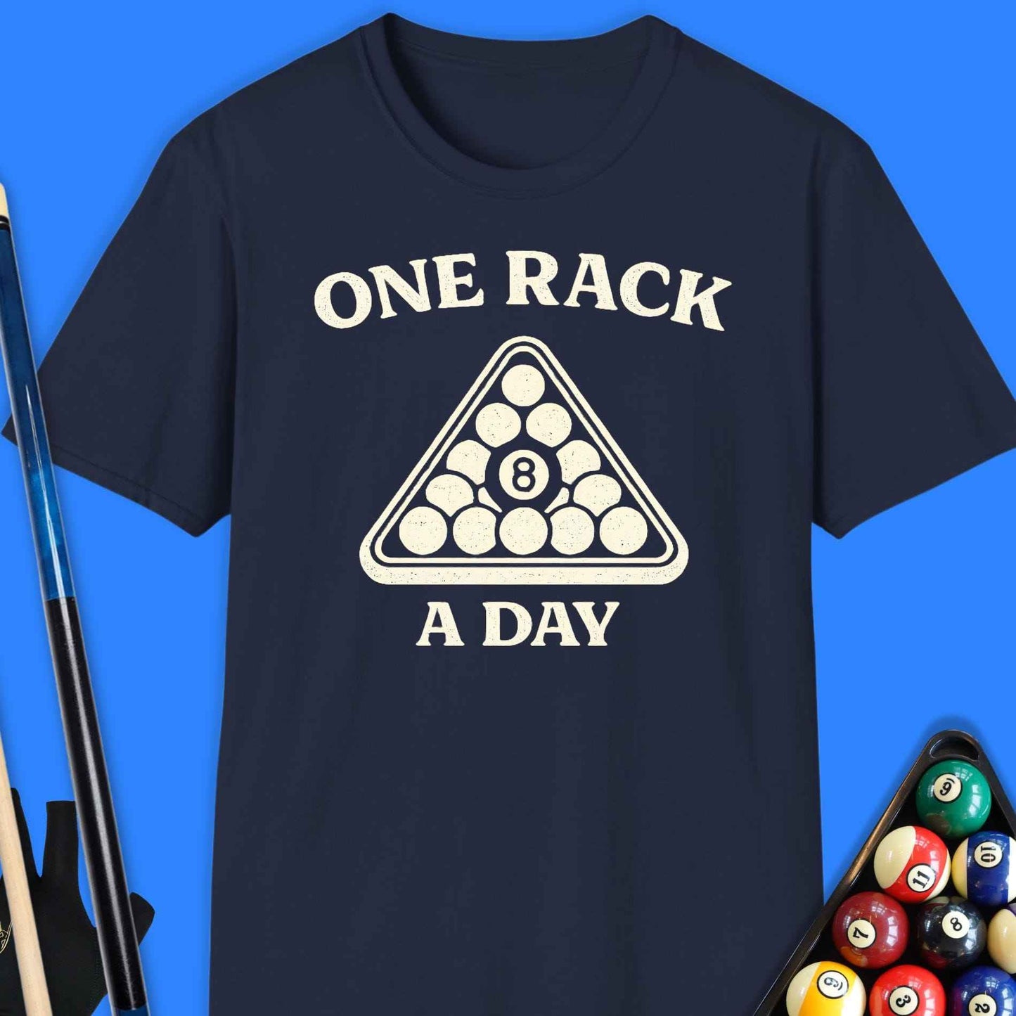 One Rack A Day Pool T-Shirt