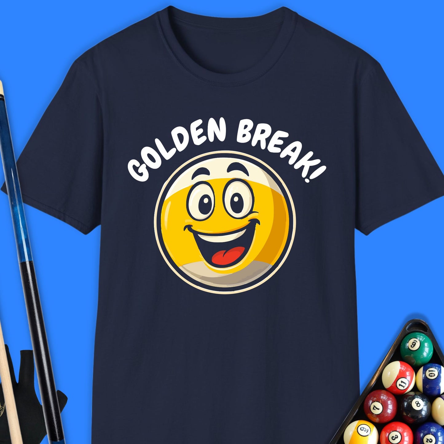 Golden Break Pool T-Shirt
