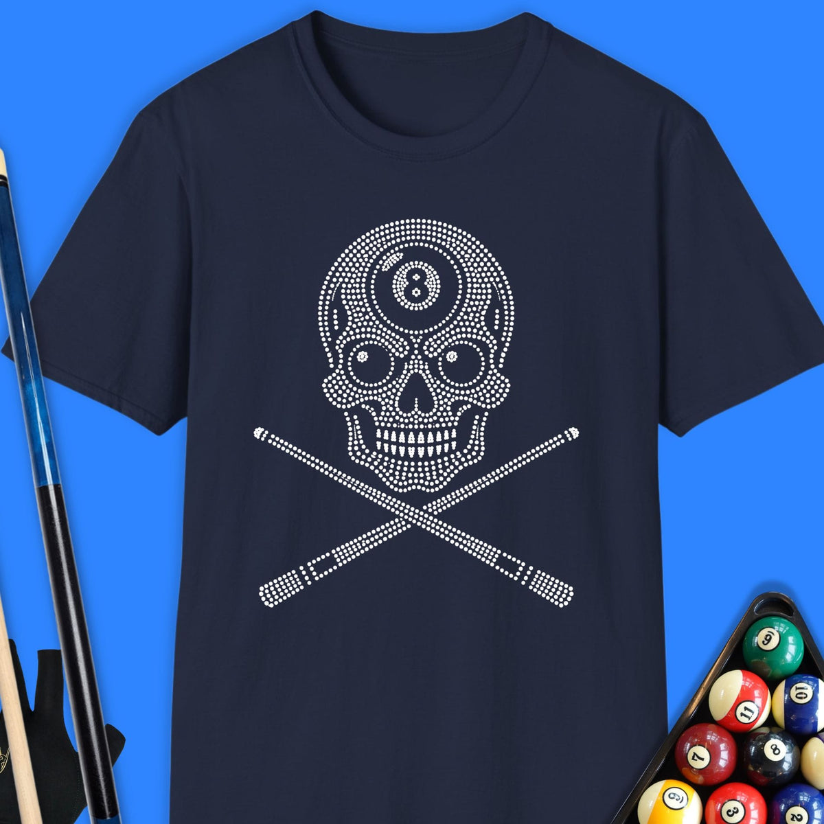 Ball Skull Pool T-Shirt