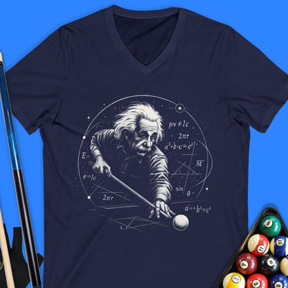 Einstein Playing Pool T-Shirt