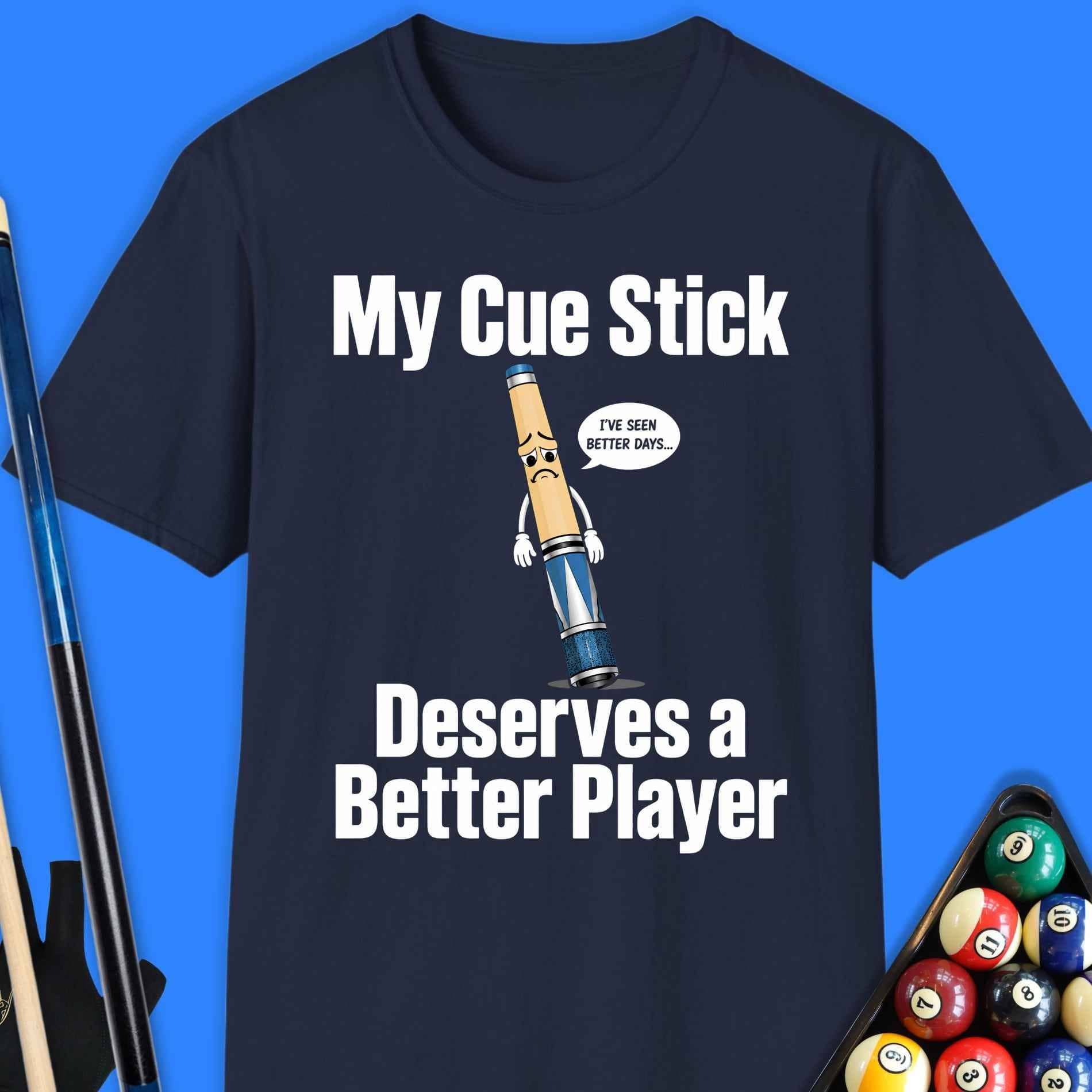 My Cue Stick Pool T-Shirt