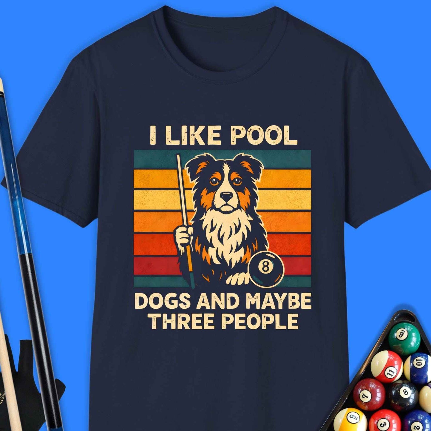 I Like Pool Dogs T-Shirt
