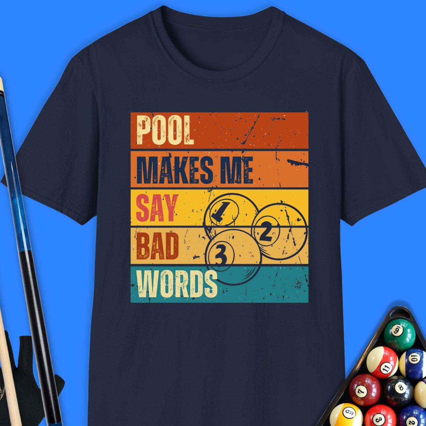 Pool Says Bad Words T-Shirt
