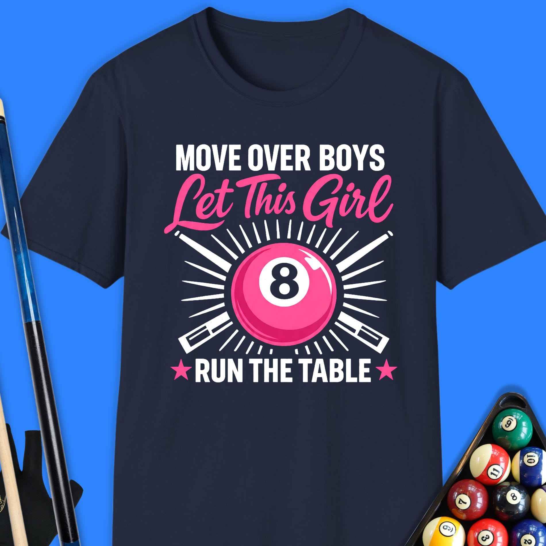 Move Over Boys Pool T-Shirt