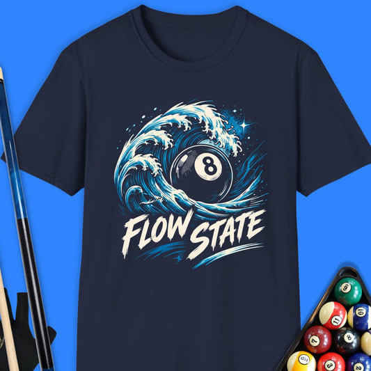 Flow State 8-Ball Pool T-Shirt
