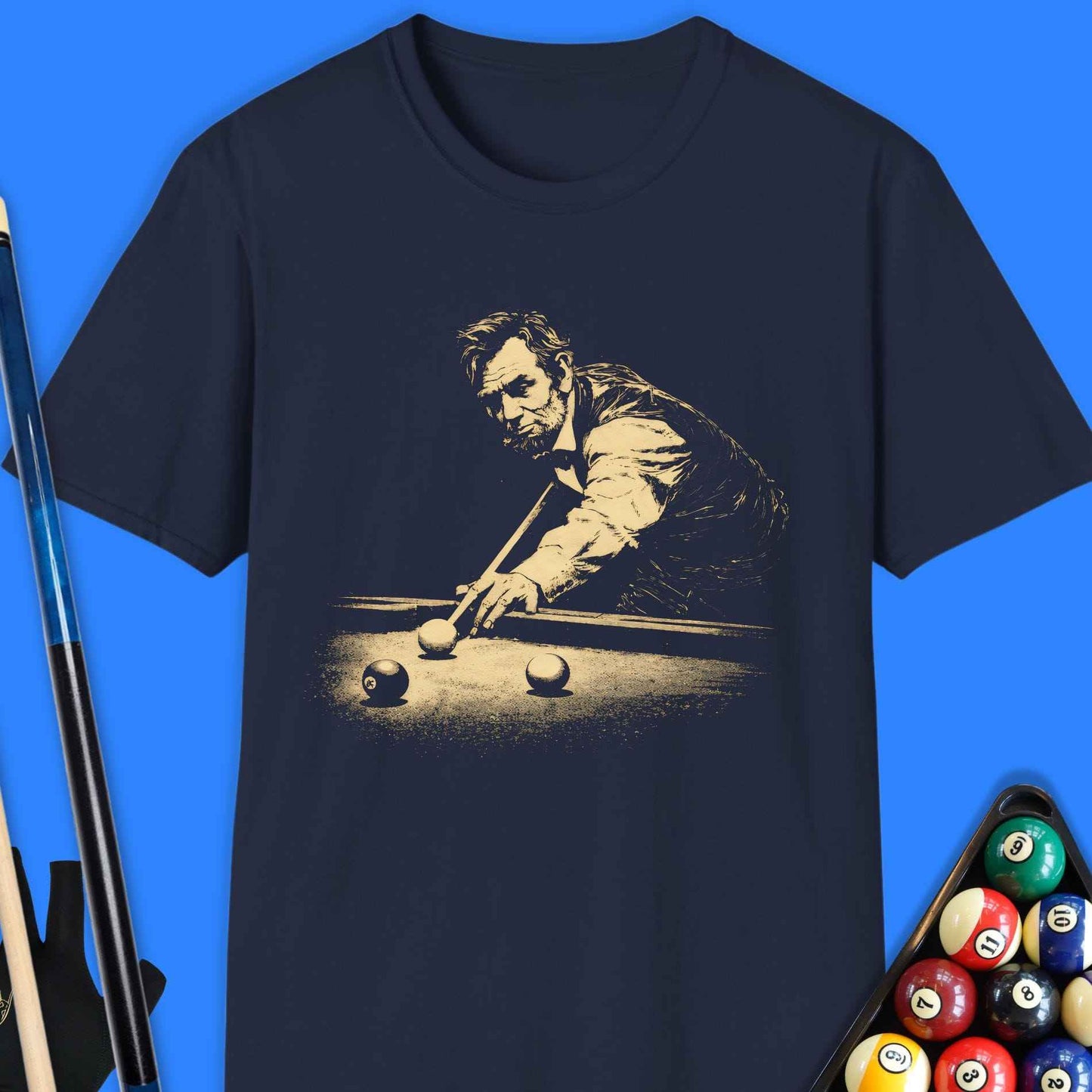 Honest Abe Pool T-Shirt