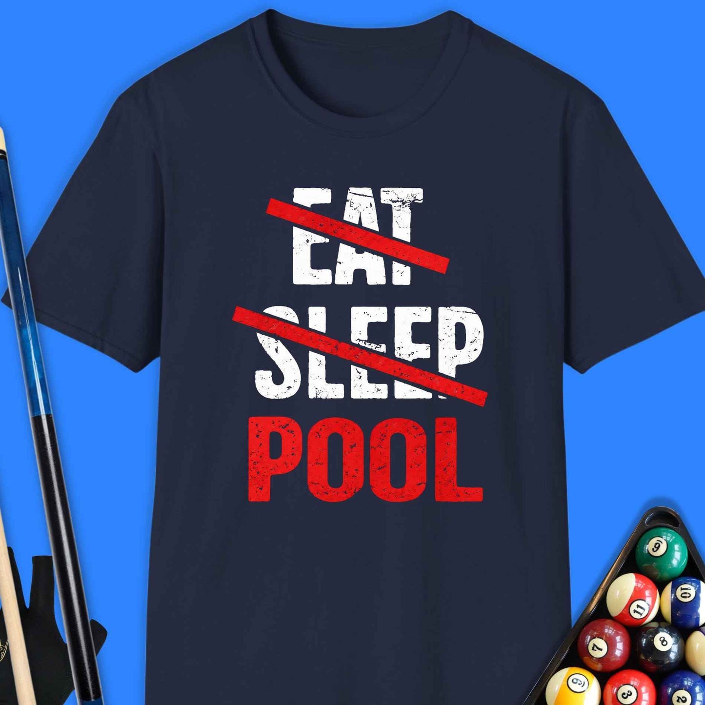 Eat Sleep Pool T-Shirt