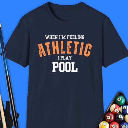 When I'm Athletic Pool T-Shirt - Rack & Roll 