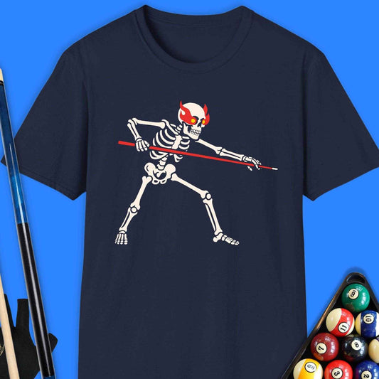 Skeleton Pool T-Shirt - Rack & Roll 