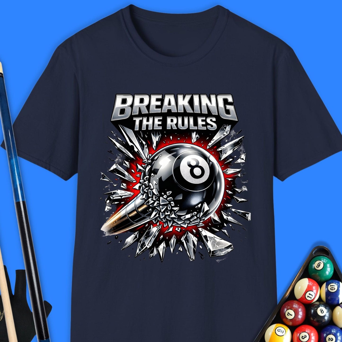 Breaking The Rules Pool T-Shirt