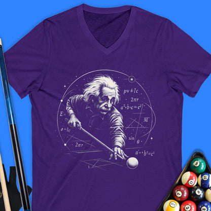 Einstein Playing Pool T-Shirt