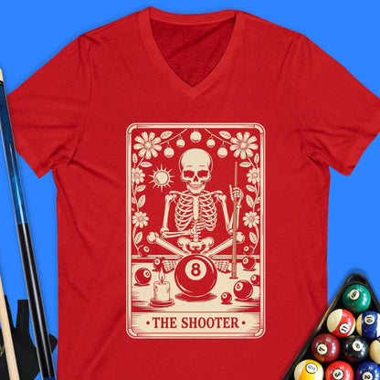 Shooter Tarot V-Neck T-Shirt