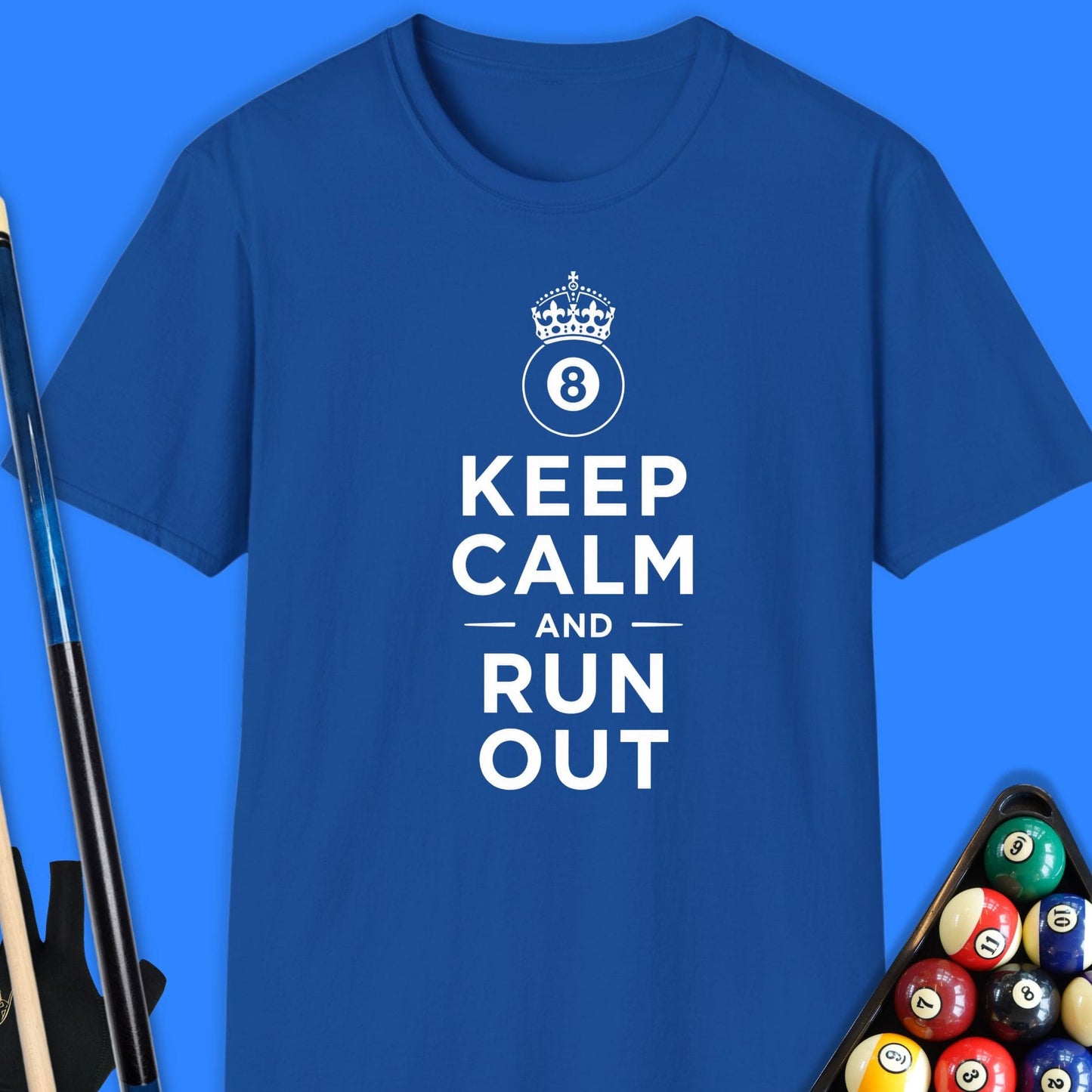 Keep Calm & Run Out Pool T-Shirt