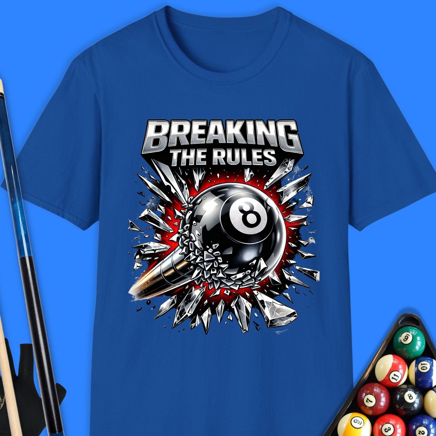 Breaking The Rules Pool T-Shirt