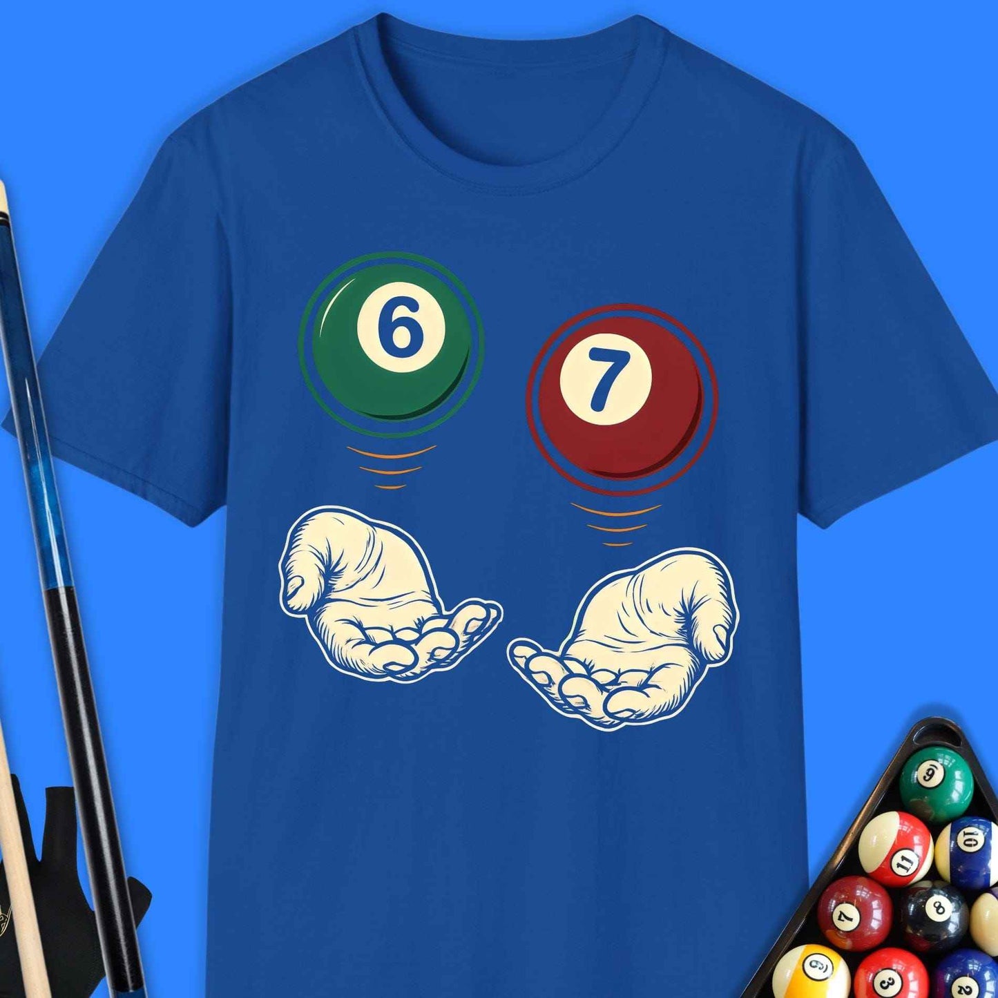 Ball Juggling 6-7 Pool T-Shirt