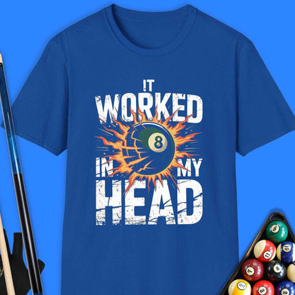 It Worked In My Head Pool T-Shirt - Rack & Roll 