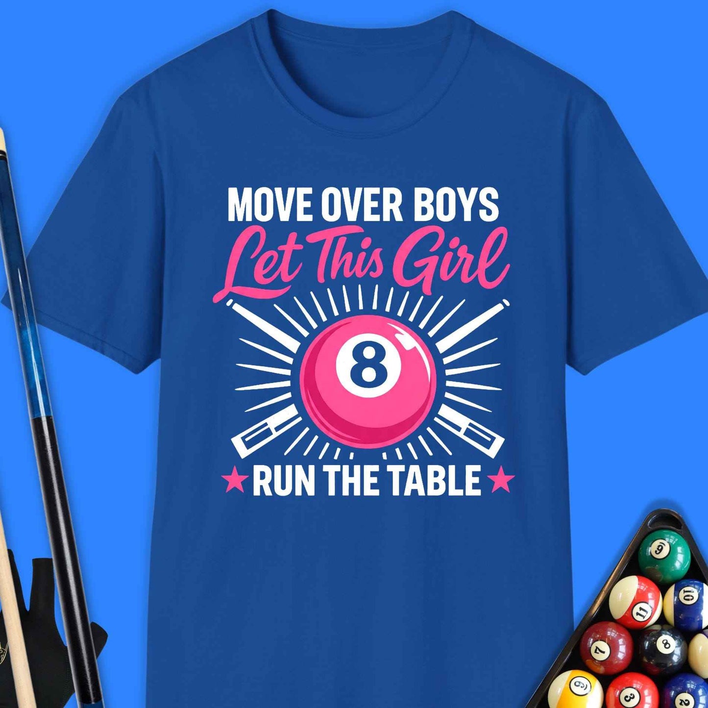 Move Over Boys Pool T-Shirt