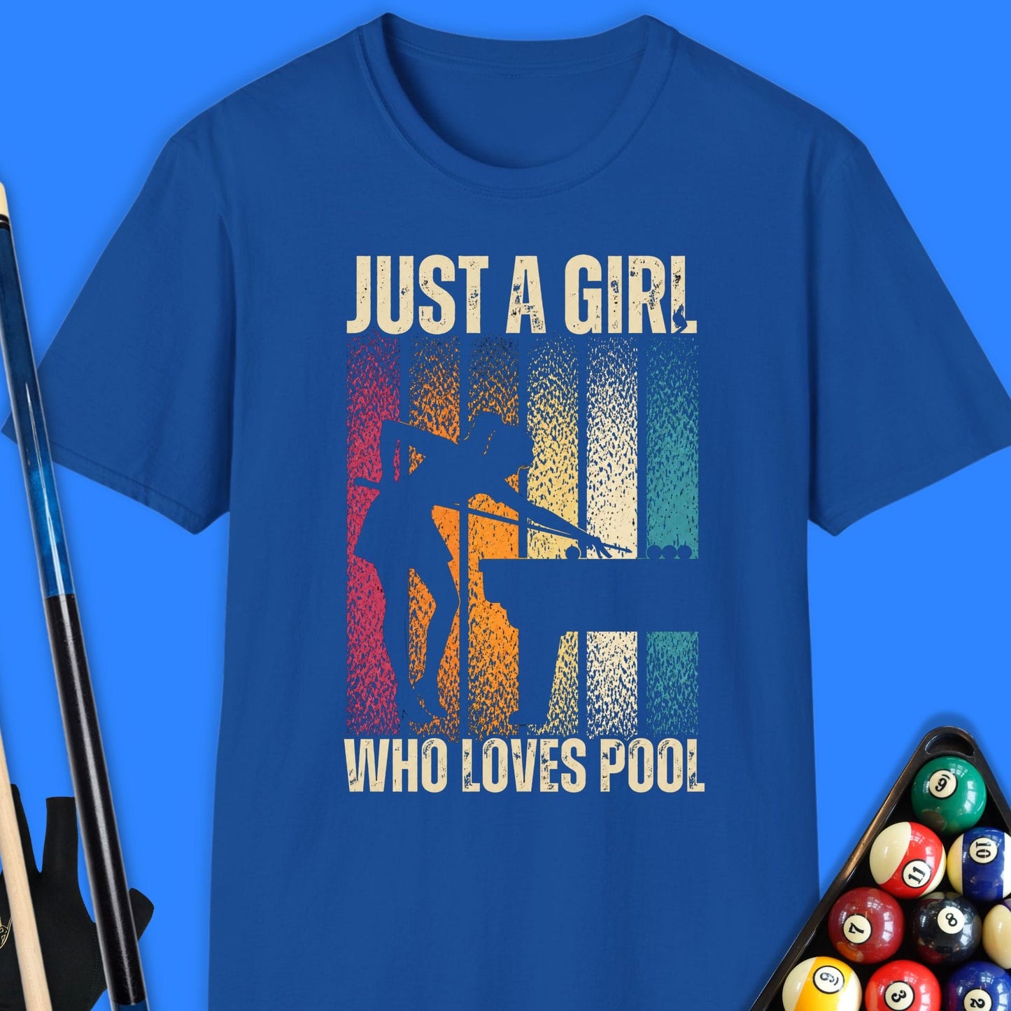 Just A Girl Who Love Pool T-Shirt