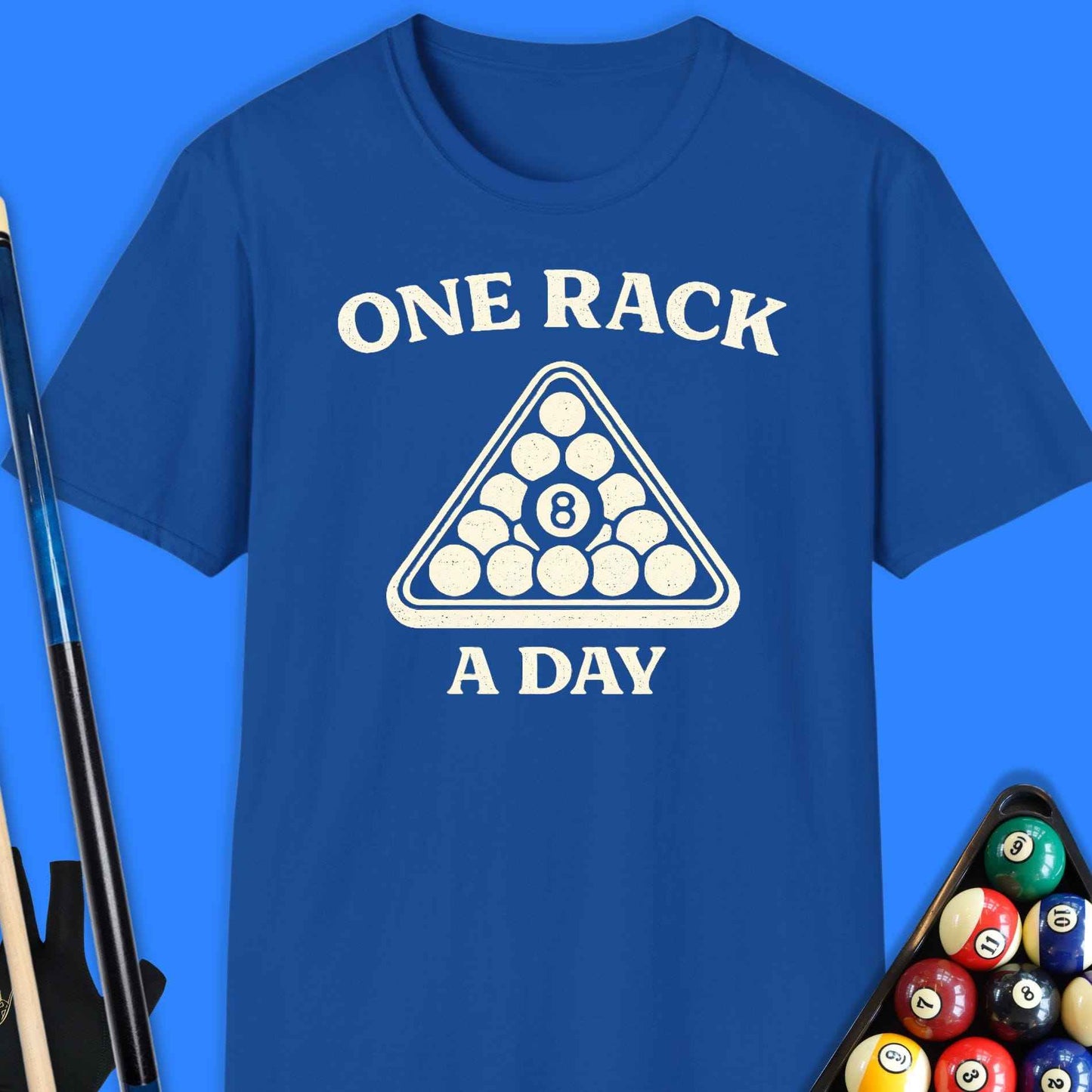One Rack A Day Pool T-Shirt