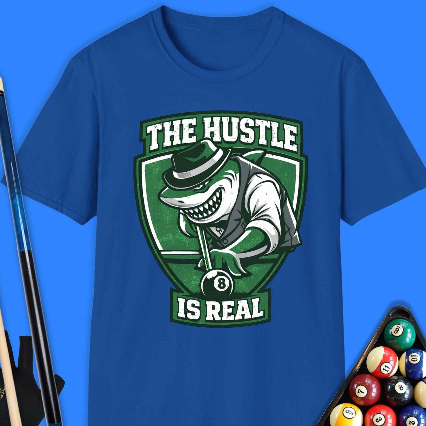 The Hustle Is Real Pool T-Shirt