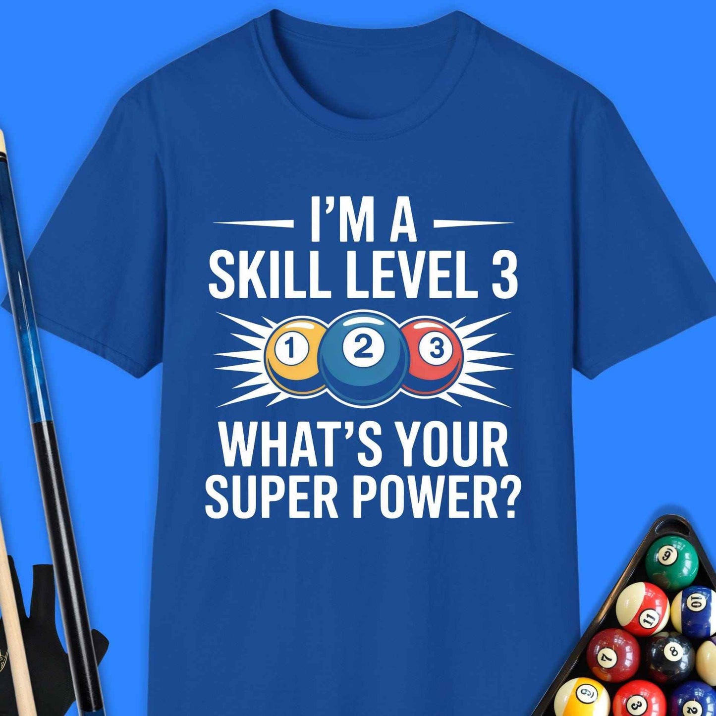 Skill Level 3 Pool T-Shirt