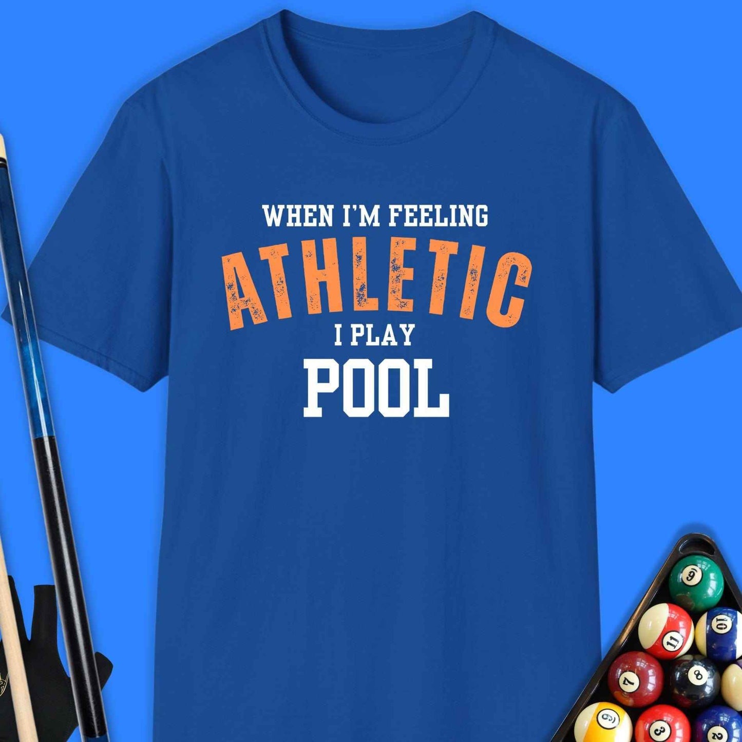 When I'm Athletic Pool T-Shirt - Rack & Roll 