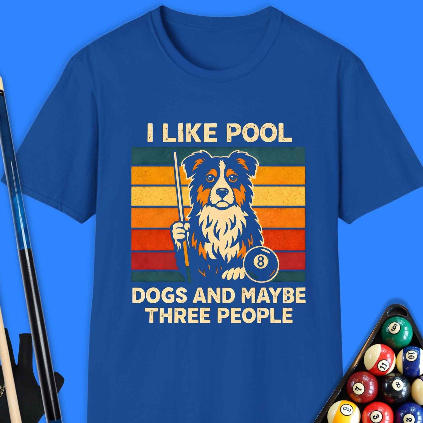I Like Pool Dogs T-Shirt