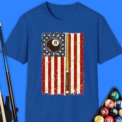 American Flag Pool T-Shirt