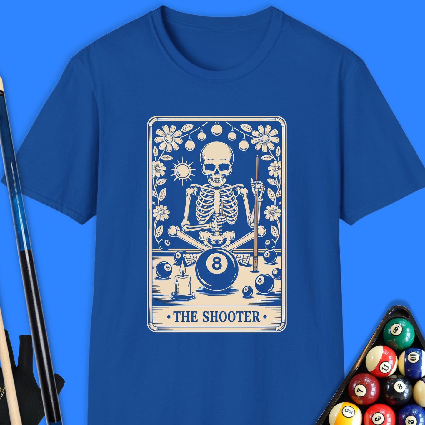 The Shooter Tarot Pool T-Shirt