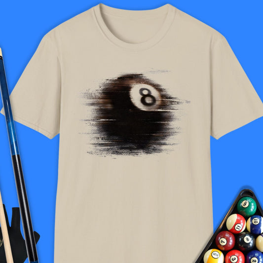 Motion Blur 8-Ball Pool T-Shirt