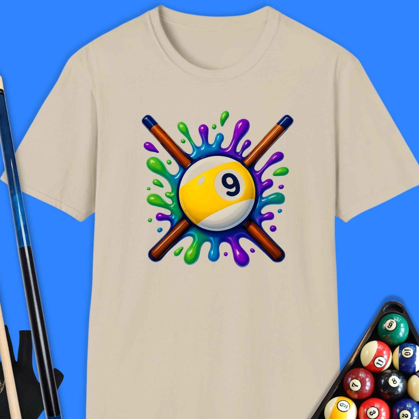 Splash Break 9-Ball Pool T-Shirt
