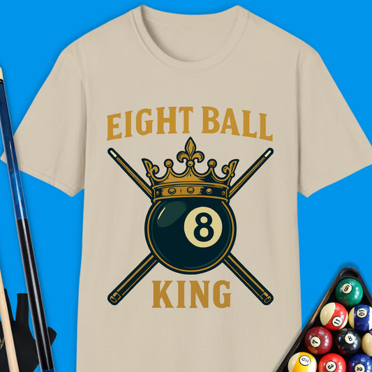 Eight Ball King Pool T-Shirt
