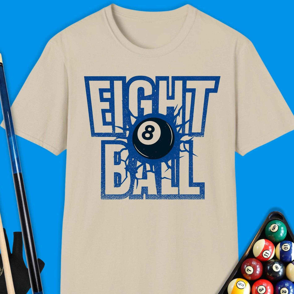 Eight Ball Pool T-Shirt - Rack & Roll 