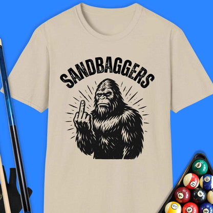 Sandbaggers Pool T-Shirt - Rack & Roll 
