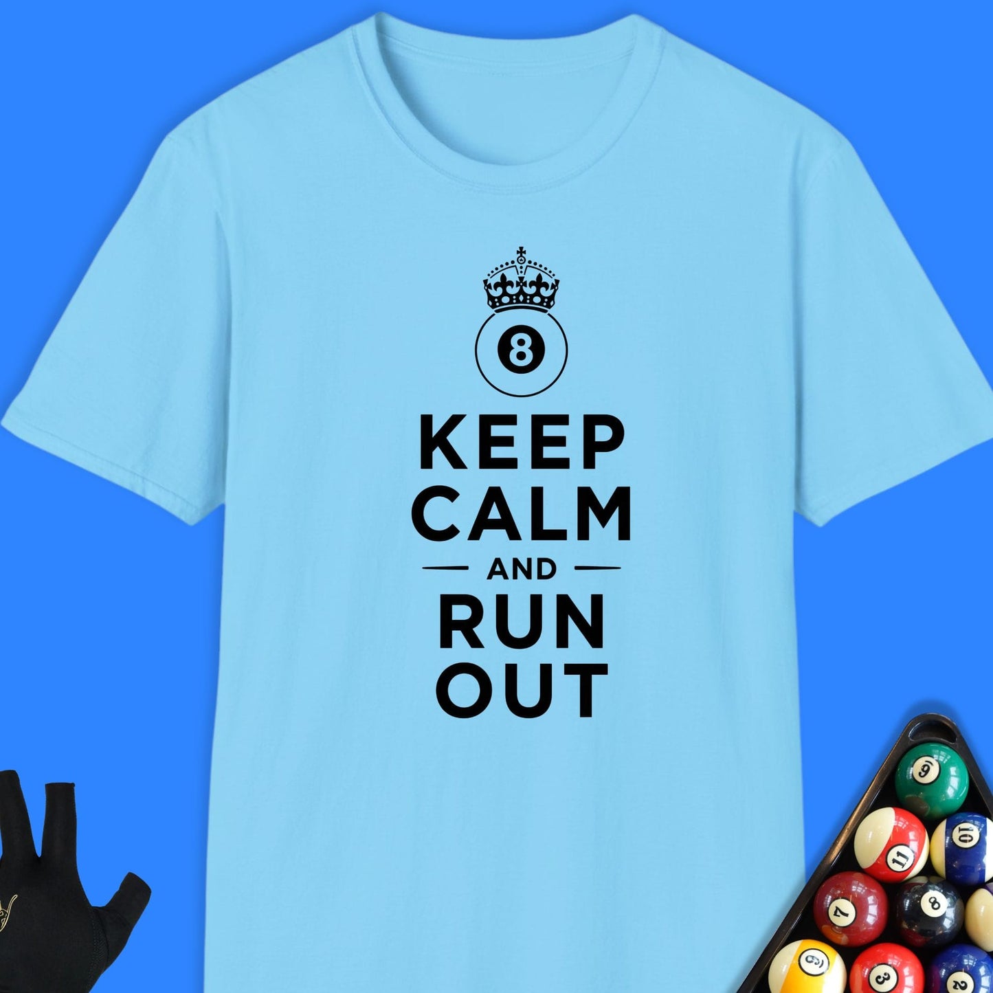 Keep Calm & Run Out Pool T-Shirt