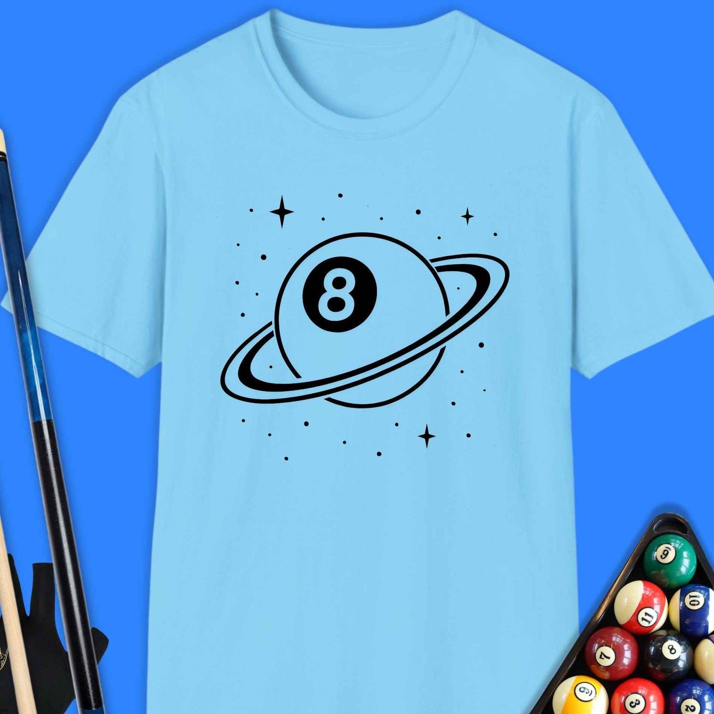 Eight Ball Orbit Pool T-Shirt