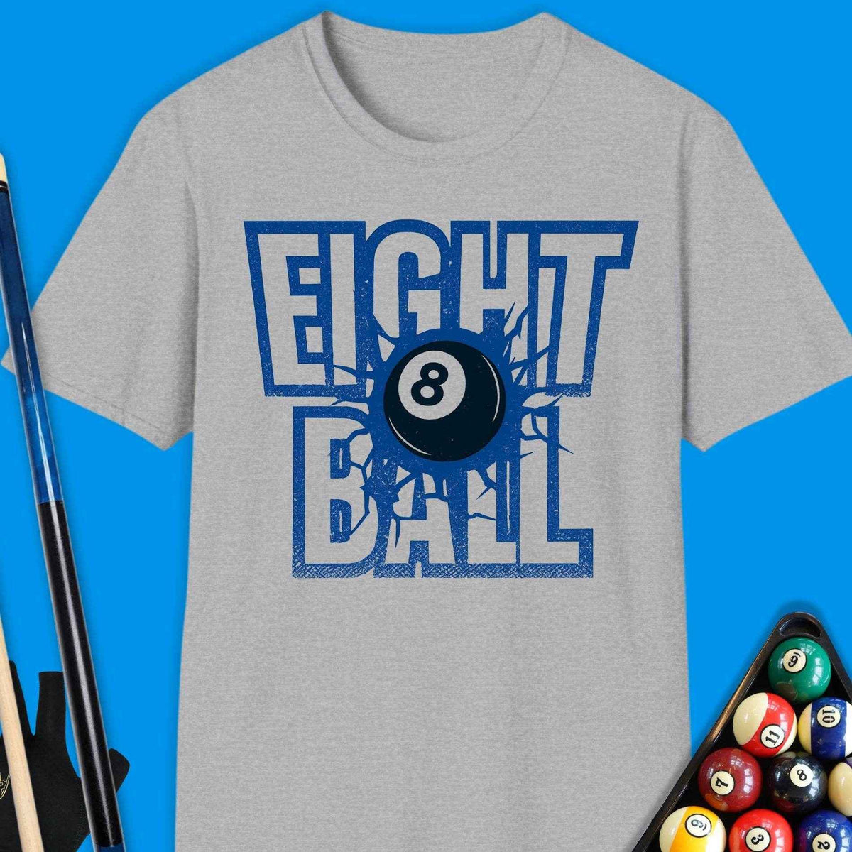 Eight Ball Pool T-Shirt - Rack & Roll 
