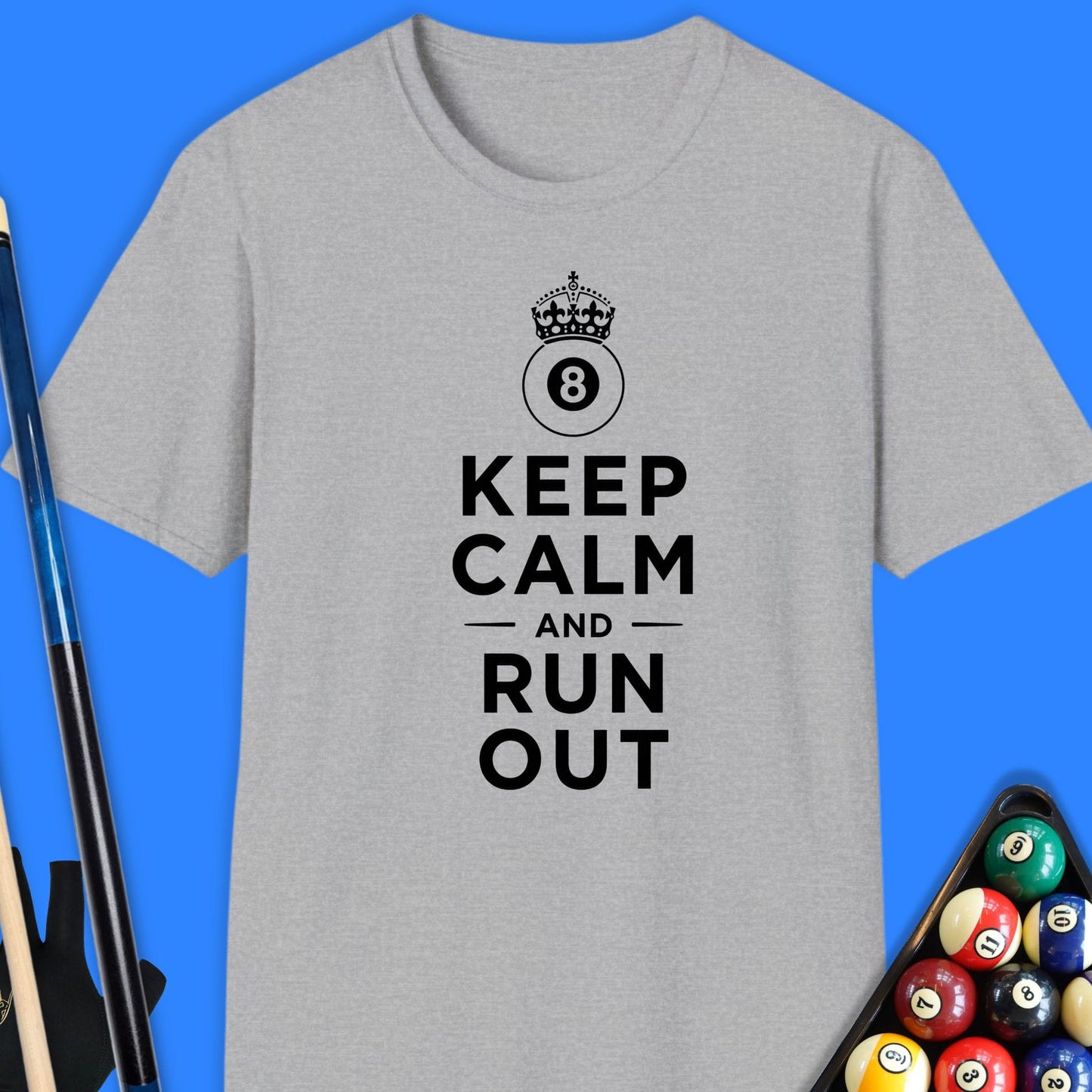 Keep Calm & Run Out Pool T-Shirt
