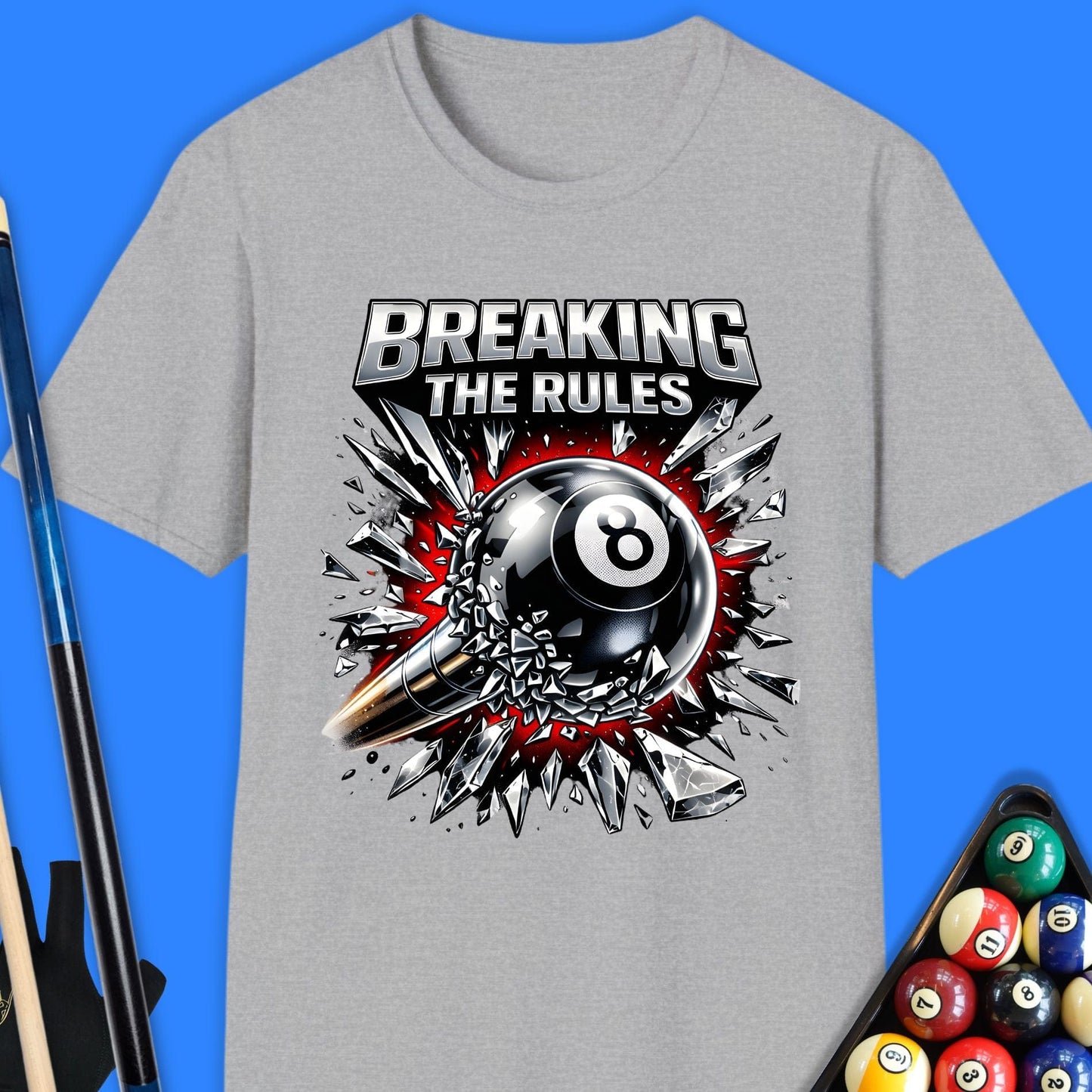 Breaking The Rules Pool T-Shirt